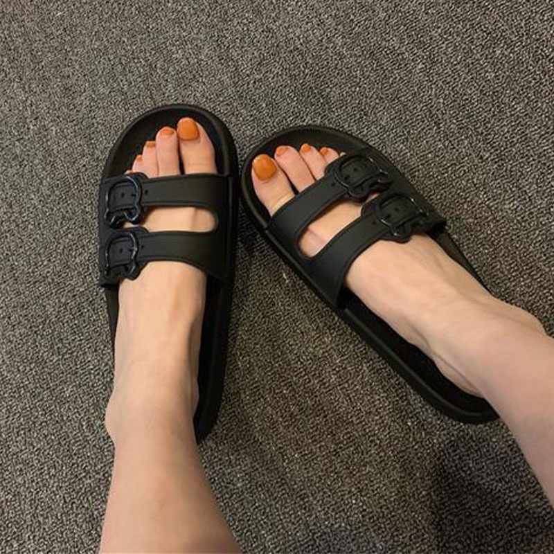 Dép Đi Trong Nhà Đế Mềm Dày Dặn Chống Trượt Thoải Mái Dành Cho Nữ