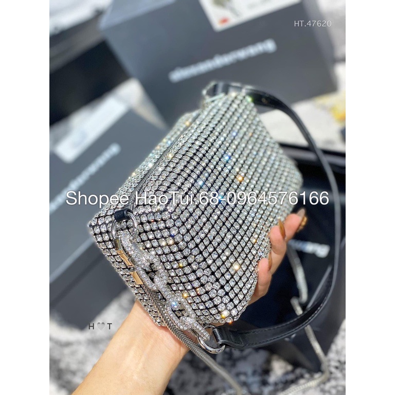 Túi đá bling Size 19 full box kèm dây đeo đeo vai,đeo chéo tặng kèm đá dự phòng MTA2599