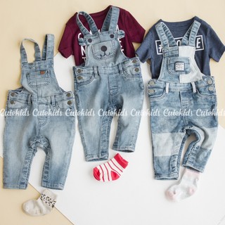 Quần yếm Jeans BT Hm
