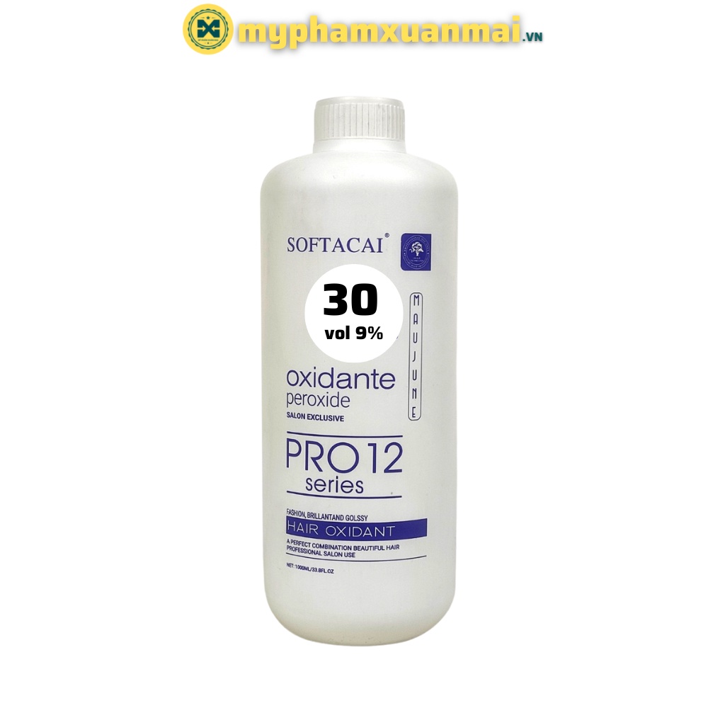 Oxy kem trợ nhuộm Tóc Kafen Magic art Soft giảm xót 1000ml