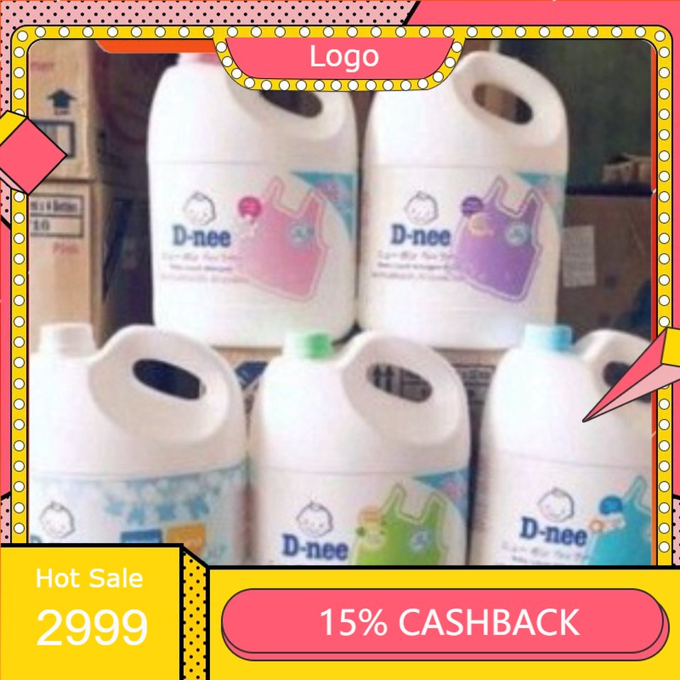Nước Giặt Dnee 3000ML Thái Lan Chuẩn Hàng Công ty Đại Thịnh