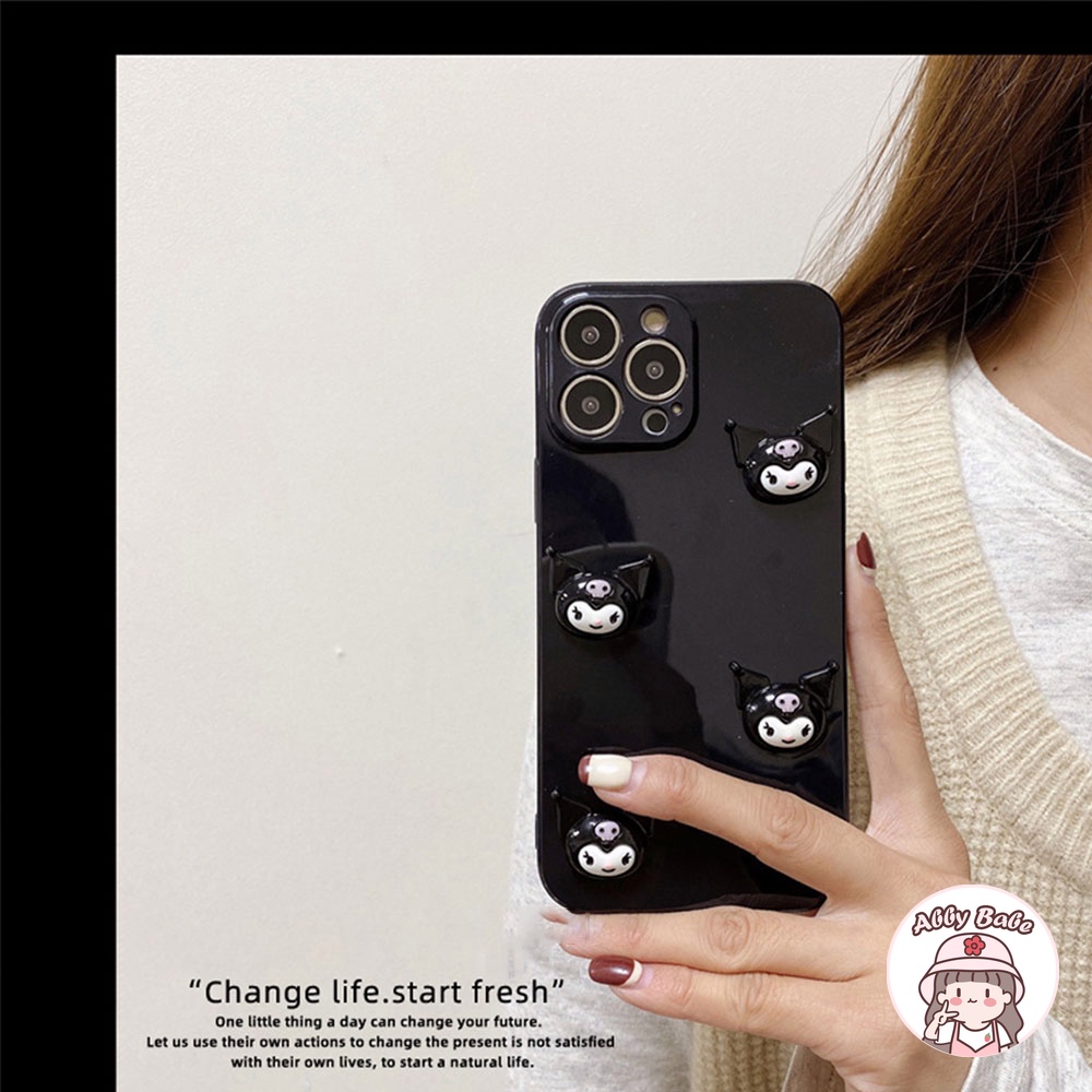 Ốp Điện Thoại TPU Mềm Nhám Màu Đen Chống Mồ Hôi In Hình 3D Cho IPhone 14 Pro Max 11 7Plus 13 12 11 Pro Max X XS