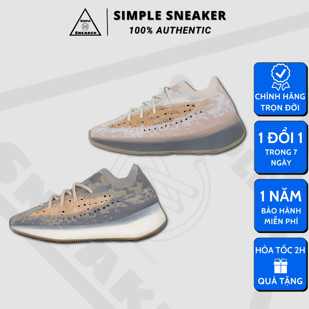 Giày Adidas Yeezy 380 Chính Hãng 💙SIMPLE SNEAKER💙 Yeezy Boost 380 Mist Đế Boost Siêu Êm Phong Cách Đường Phố [FX9764]