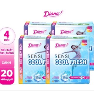 Băng vệ sinh Diana sensi cool fresh 20 miếng - 140