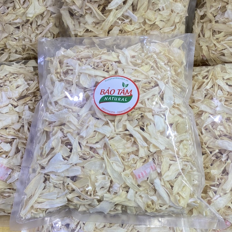 CỦ HỦ DỪA SẤY KHÔ LOẠI 1 - Đặc Sản Bến Tre - Hút chân không từng gói