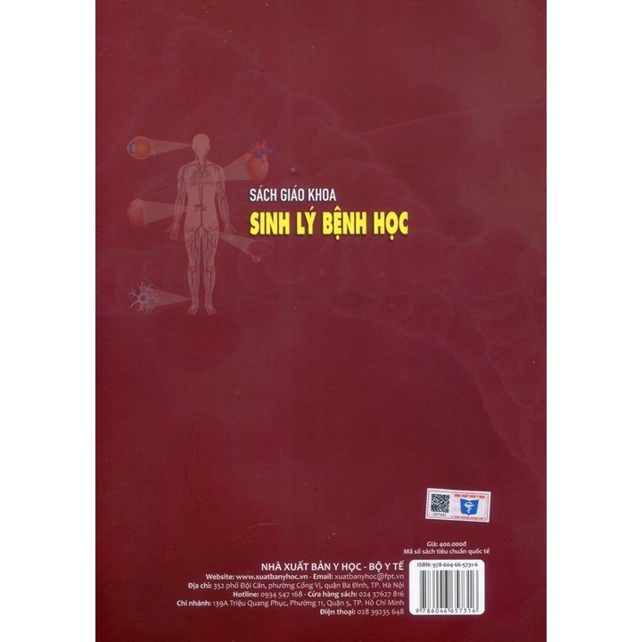 Sách Giáo khoa Sinh Lý Bệnh Học