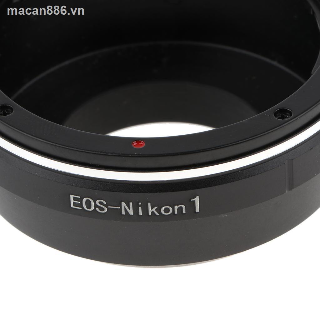 Vòng Nối Ống Kính Máy Ảnh Canon EOS EF EF EF S Sang Nikon 1 J1 V1 Màu Đen