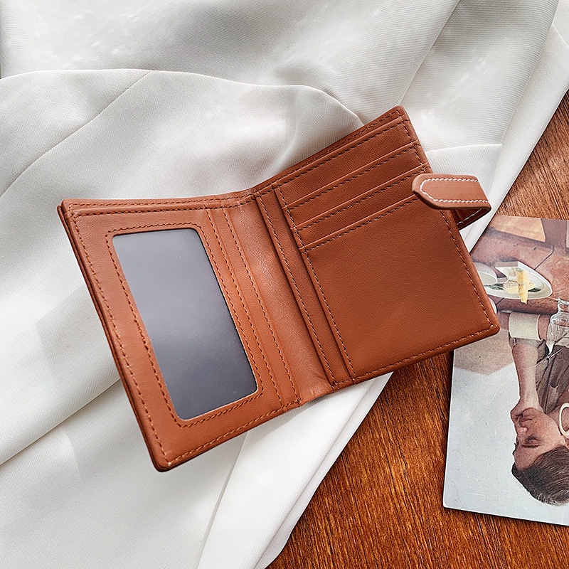 Ví nữ mini cầm tay GENZZZ có nhiều ngăn đựng thẻ thiết kế sang trọng cao cấp V032