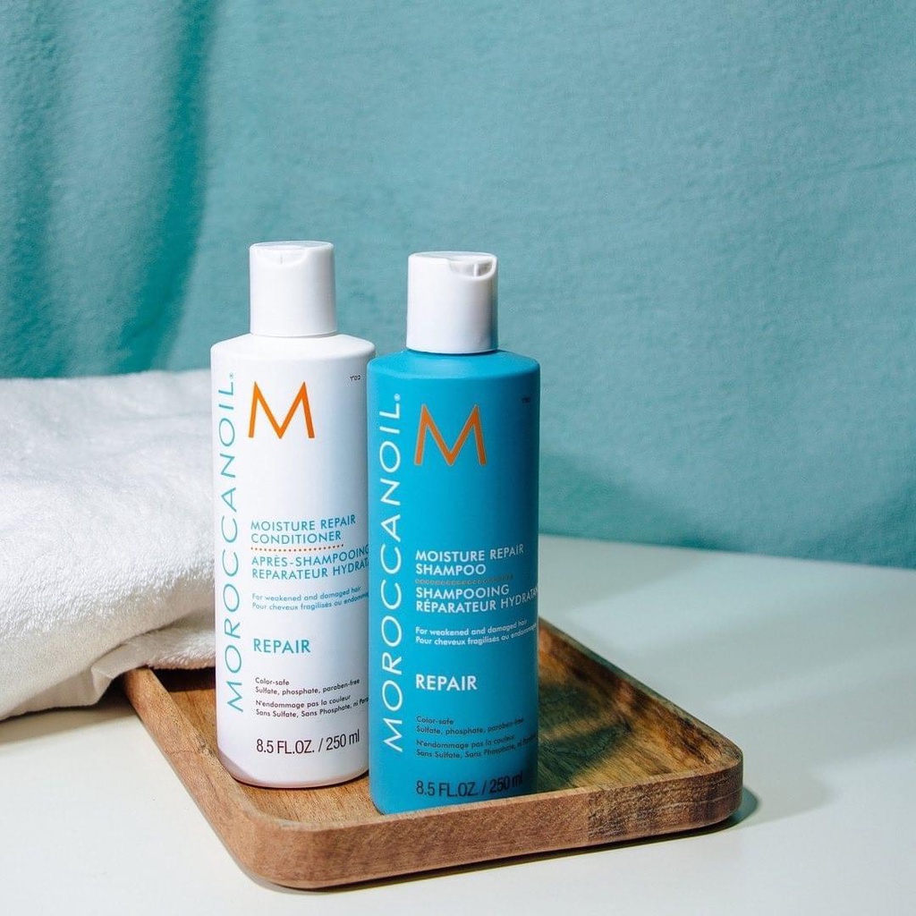 Dầu gội xả phục hồi độ ẩm Moroccanoil Repair 250ML