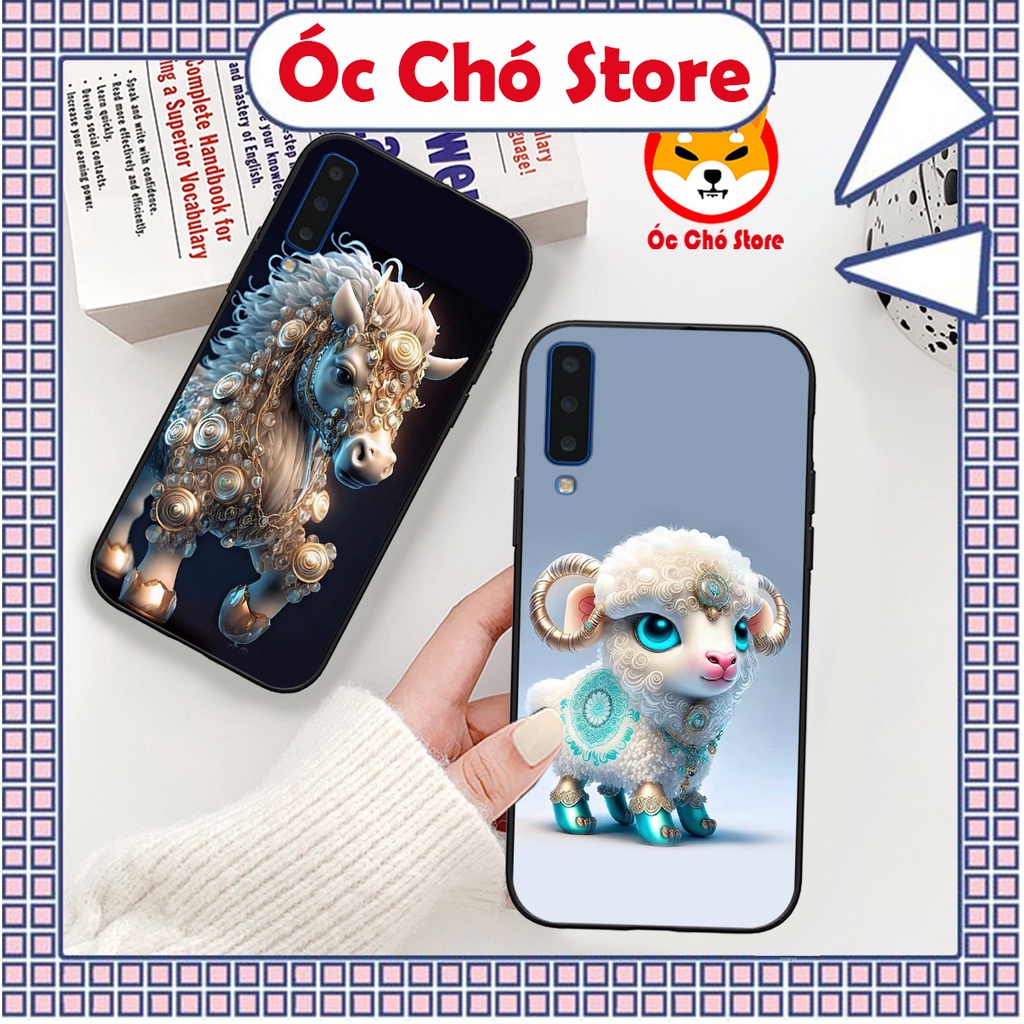 Ốp lưng Samsung A7 2018 / A9 2018 đủ bộ 12 con giáp mẫu mới siêu đẹp giá rẻ