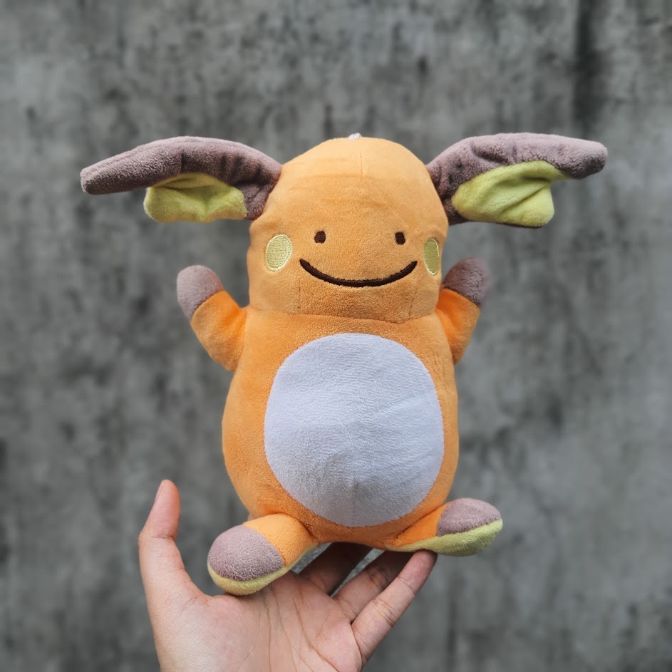 Gấu Bông Pokemon Raichu Mặt Ngố