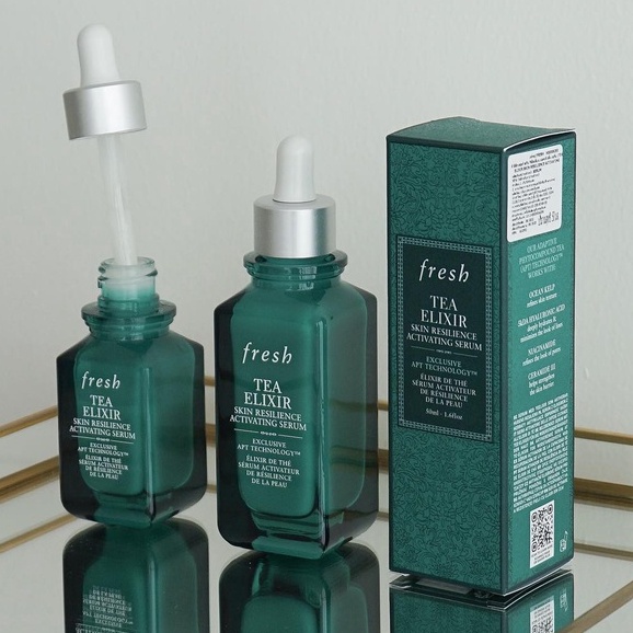 Tinh Chất Dưỡng Phục Hồi, Cải Thiện Kết Cấu Da Giúp Da Sáng, Giảm Nếp Nhăn Fresh Tea Elixir Skin Resilience Activating