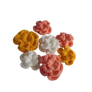 Hoa mẫu đơn len handmade