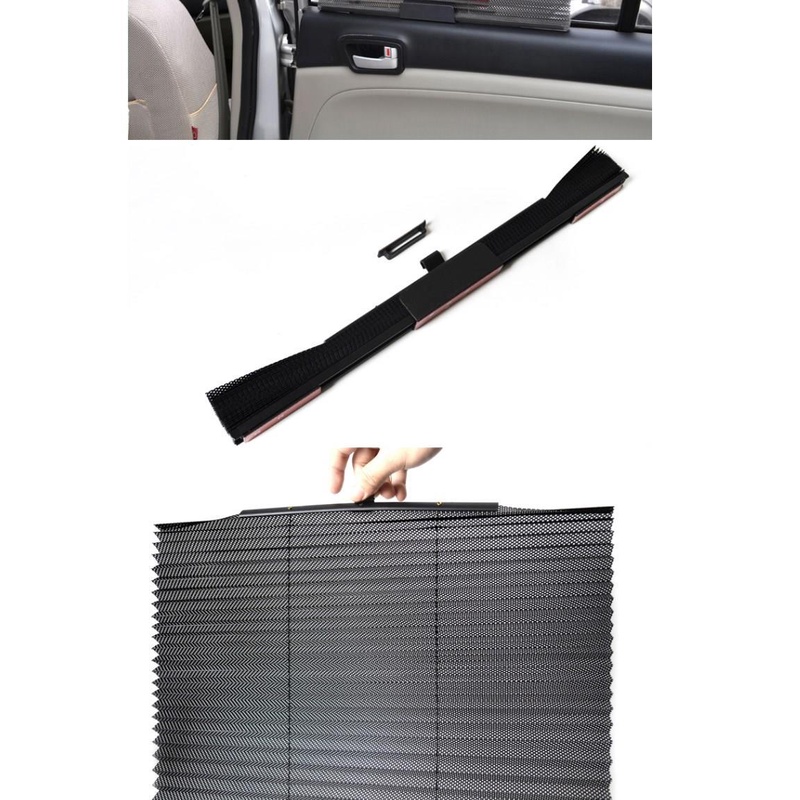 Bộ 4 rèm che nắng thông minh trên xe hơi, tự động lên xuống theo kính - LAKADO