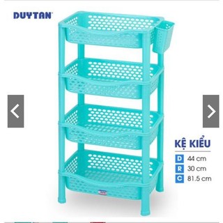 Kệ chén - kệ úp chén 4 tầng trung kiểu có vắt đũa tiện lợi kích thước 44 x 30 x 81.5 cm