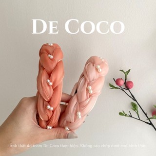 Bờm tóc nữ DECOCO ACC Nomi lụa satin đeo Tết DECOCO ACC ACCESSORIES