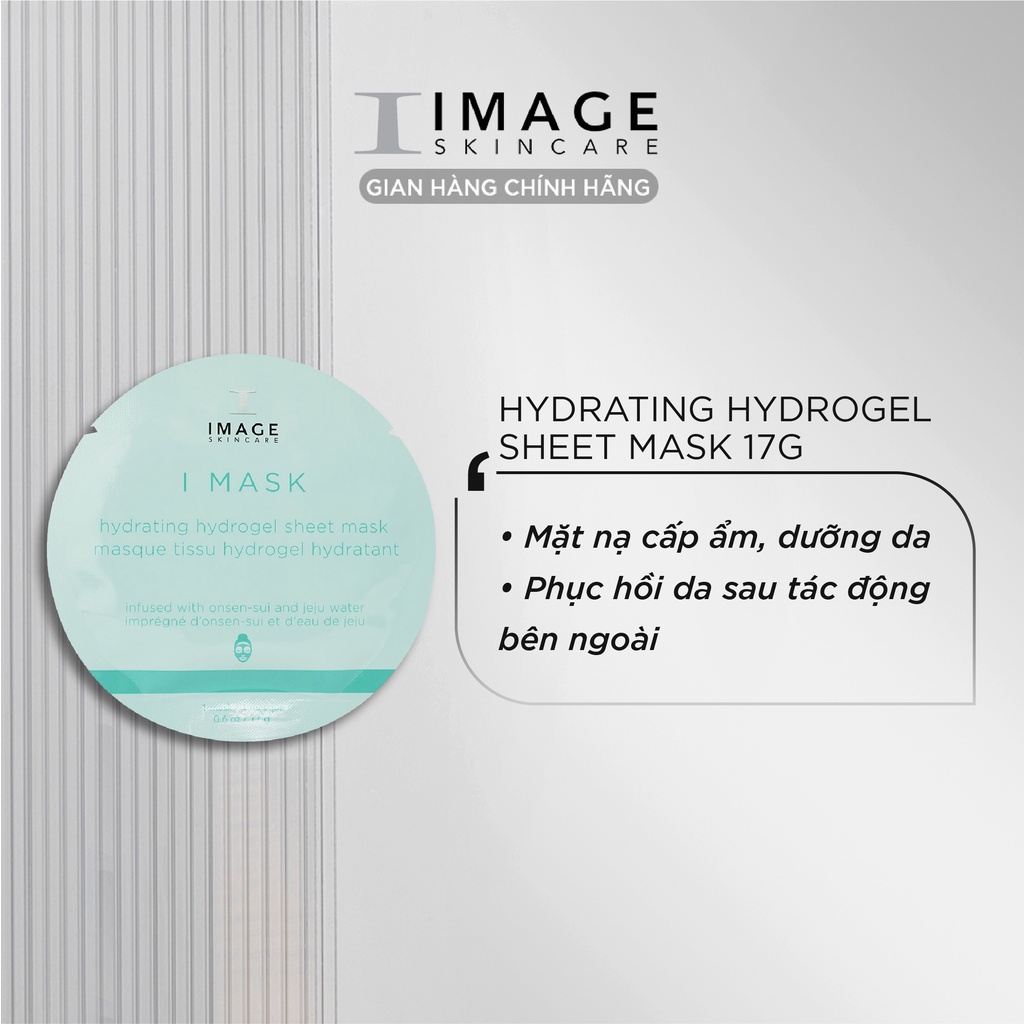 Mặt nạ sinh học cấp ẩm chuyên sâu Image Skincare I Mask Hydrating Hydrogel Sheet Mask 17g
