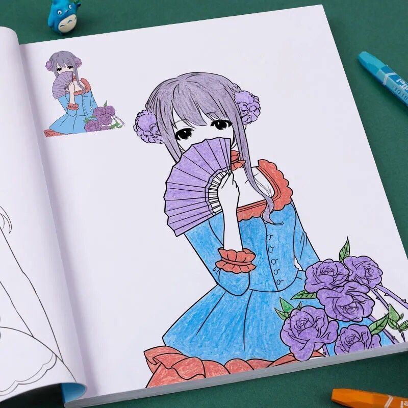 Sách Tô Màu Vẽ Tranh Công Chúa Dành Cho Bé Gái 3-8 Tuổi