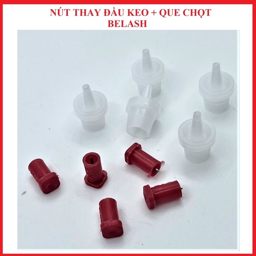 Nút Thay Mới Đầu Chai Keo Nối Mi Combo 10 nút _ Nút Đầu Chai Keo Nối Mi Cao Cấp _ Belash