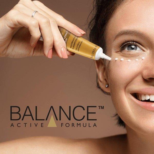 Kem mắt giúp căng mịn BALANCE Gold Collagen 15ml Glam Beautique