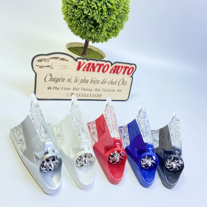 ⚡Video Thật⚡Vây Cá Mập Trang Trí Năng Lượng Gió, Nhiều Màu Sắc - Không Có Ăng Ten | BigBuy360 - bigbuy360.vn