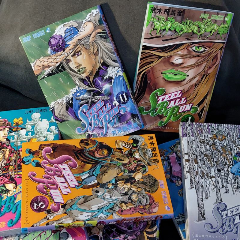 Jojo Steel Ball Run Gốc Nhật