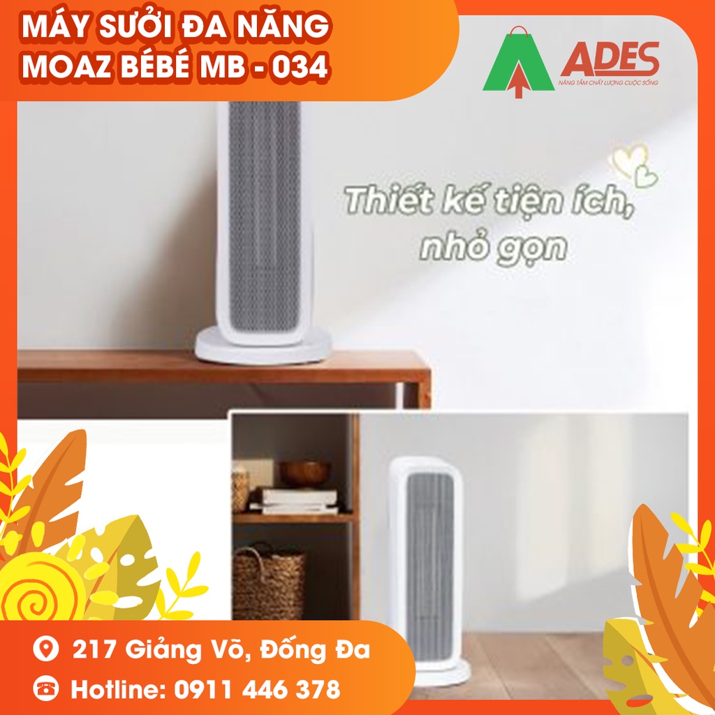 Máy Sưởi Đa Năng Moaz BEBE MB – 034  - HOT NEW 2022