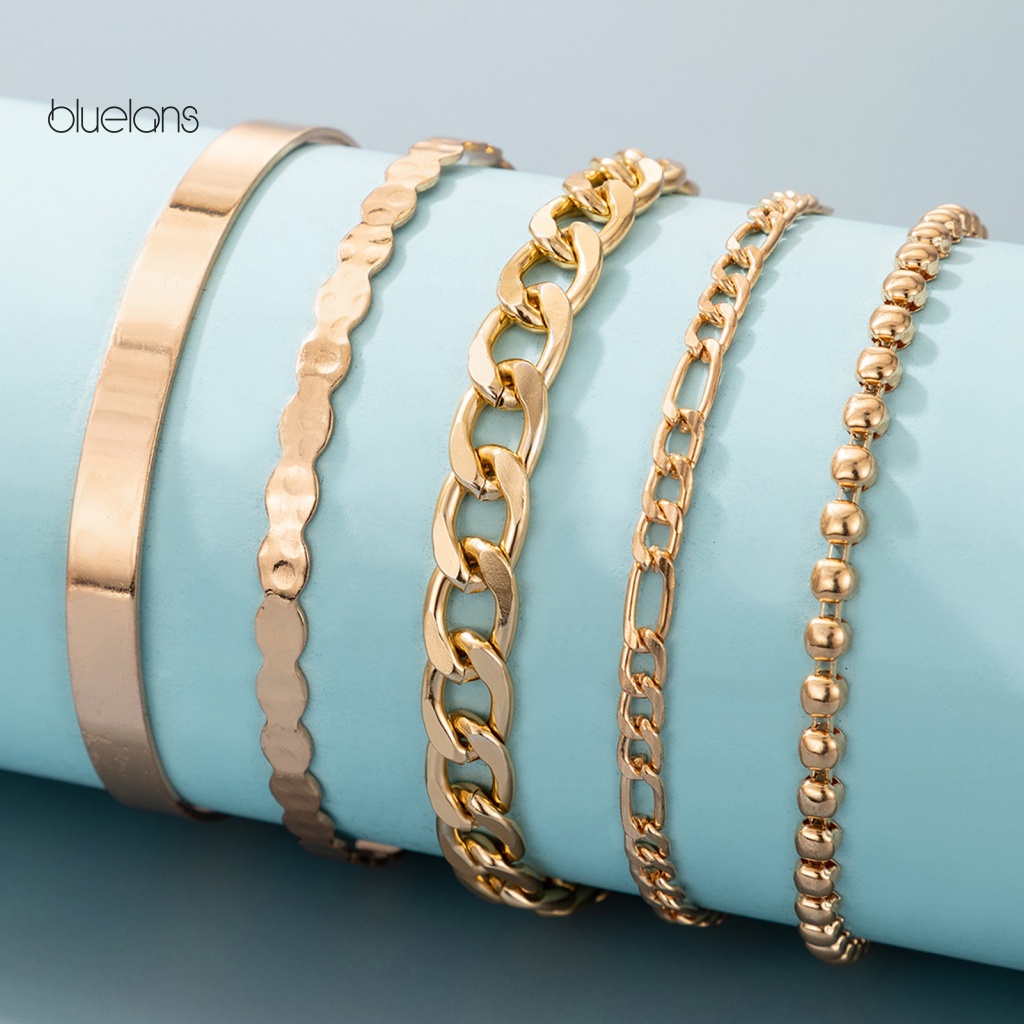 Set 5 Vòng Đeo Tay Phong Cách Bohemian Dành Cho Nữ