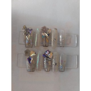 Nail box design đính đá phụ kiện .Nhận design theo yêu cầu đầy đủ phụ kiện 5mon. nail sd 1lan tiện lợi