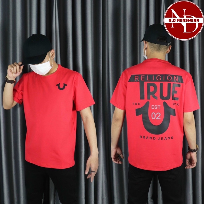ÁO THUN NAM CỔ TRÒN RELIGION TRUE EST 02 - N.D Menswear