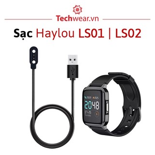 Cáp sạc đồng hồ Haylou Solar LS02 | LS01 Hàng xịn bảo hành 3 tháng | Có sẵn giao ngay trong nước