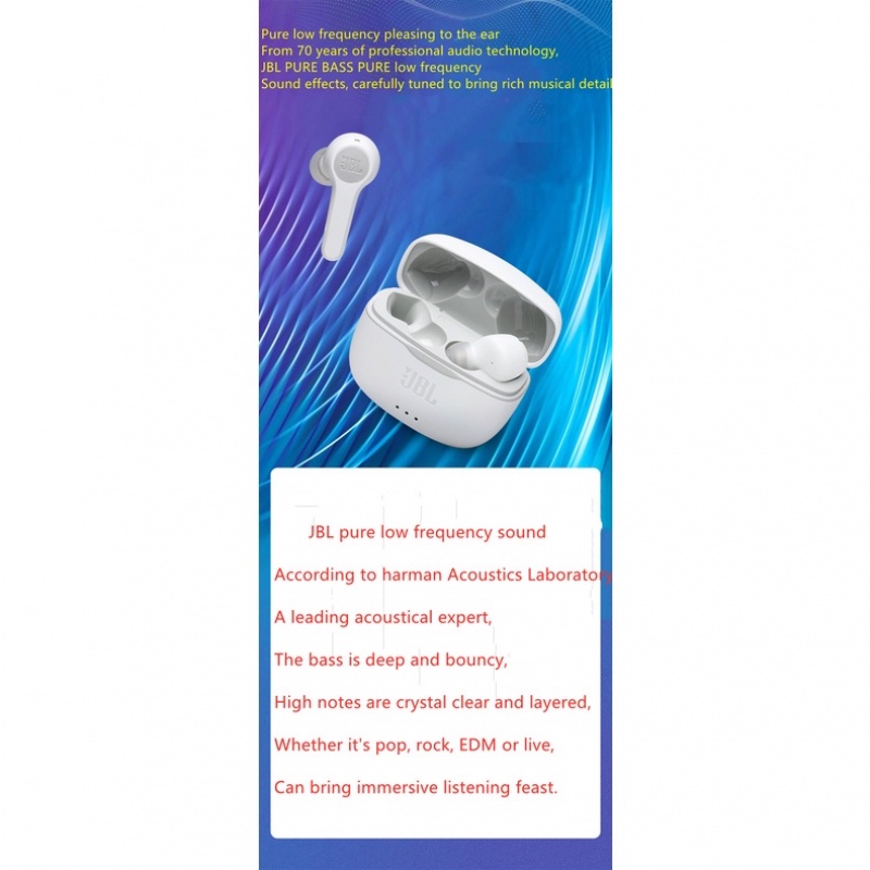 Tai Nghe Bluetooth JBL TUNE 215TWS Kèm Mic Thoại