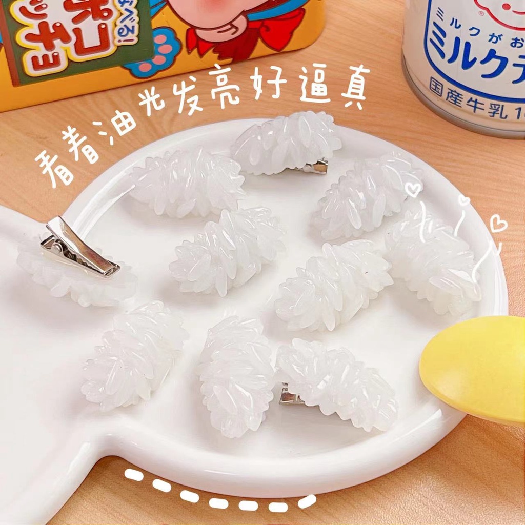 Kẹp Tóc Dễ Thương Vui Cơm Sushi Phụ Kiện Thời Trang Cho Nữ AB220