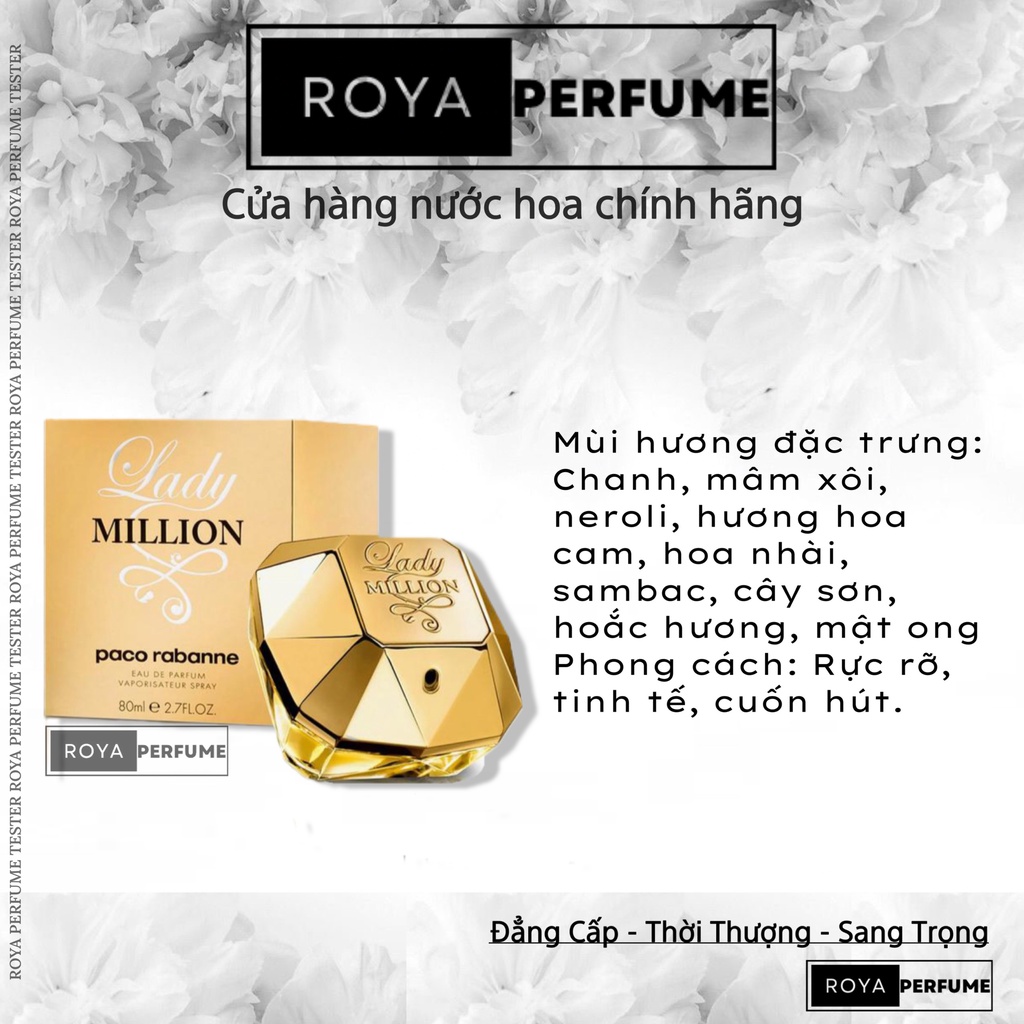 -𝑹𝑶𝑱𝑨- Nước Hoa Paco Rabance Lady Milion -𝑹𝑶𝑱𝑨-