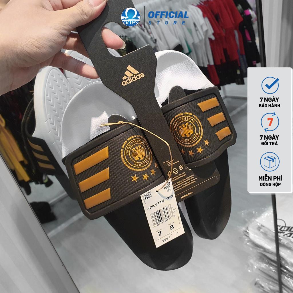 Dép nam adidas Adilette chính hãng Tnd "Germany" quai dán đế dép bánh mi chống nước chống trượt, - Aries Sốp