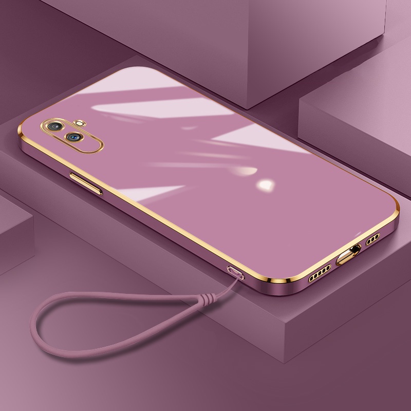 Ốp Điện Thoại gel silica Mạ Điện Cho oppo realme c3 c3i rmx2027 rmx2020 rmx2021