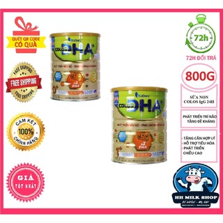 Combo 10 lon sữa vitadairy colos dha 0,1 800g