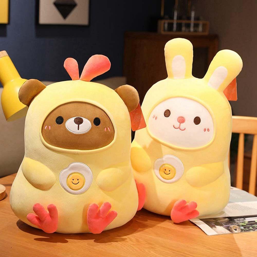 LANFY Thỏ Nhồi Bông Mềm Mại Dễ Thương Cho Bé