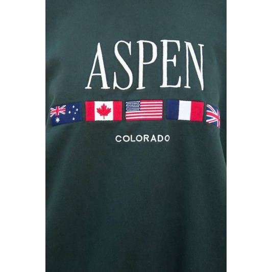 Áo nỉ bông Aspen Brandy