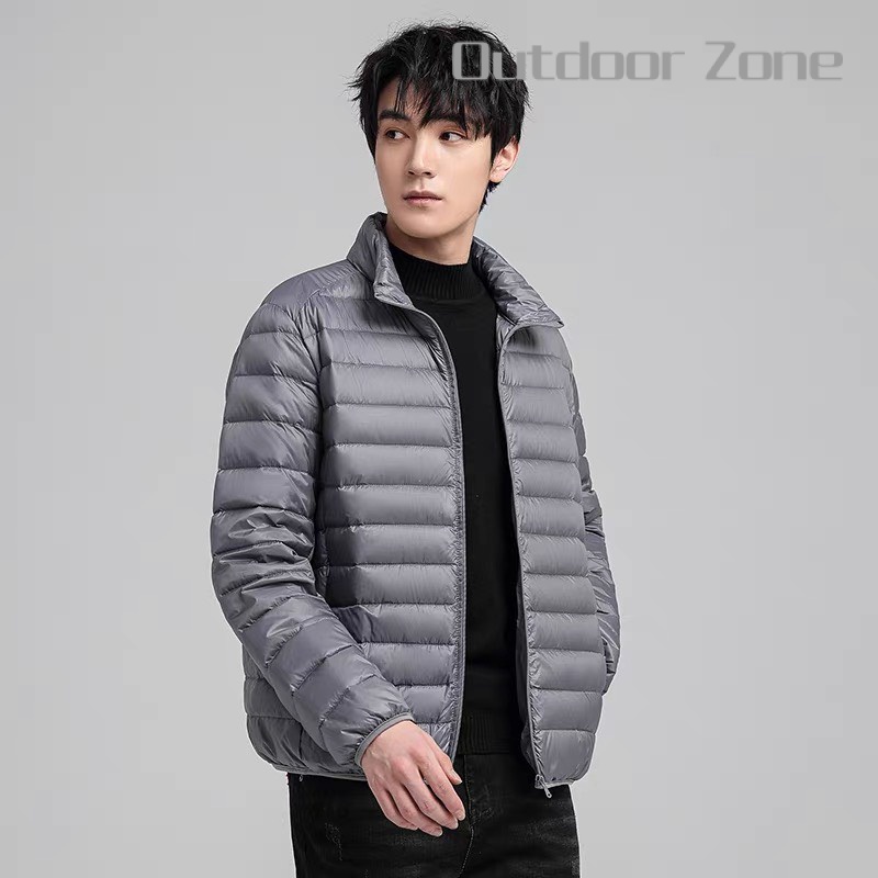 Áo Khoác Phao Siêu Nhẹ Chống Thấm Nước Chắn Gió Cho Nam Giới