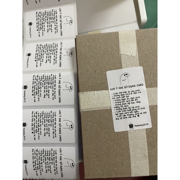 TỔNG HỢP MẪU TEM NIÊM PHONG, STICKER NIÊM PHONG GÓI HÀNG