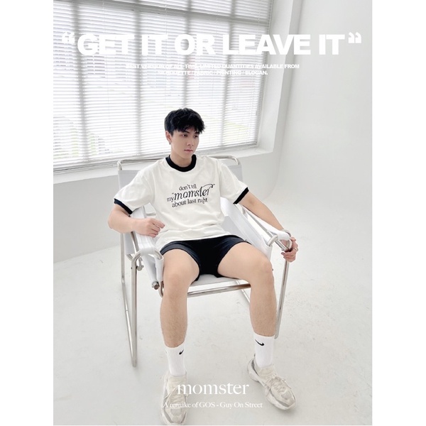 Áo Thun Cotton Cao Cấp Streetwear MOMSTER - "SUỴT" TEE