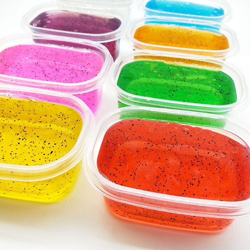 Slime BƠ cốm xốp nhũ kim tuyến li ti Đồ chơi slam chất nhầy ma thuật squishy