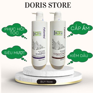 DẦU GỘI XẢ KERATIN PALLAMINA 1000ML SIÊU KIỀM DẦU TĂNG PHỒNG PHỤC HỒI TÁI SINH TÓC HƯ TỔN HƯƠNG NƯỚC HOA HÀNG CHÍNH HÃNG