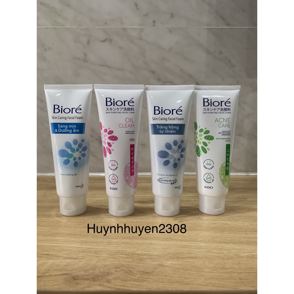 Sữa rửa mặt hằng ngày Biore_100gr.
