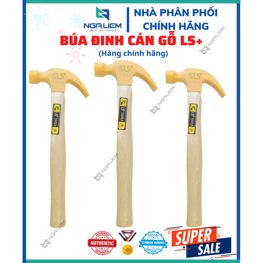 Búa Đinh Cán Gỗ LS+