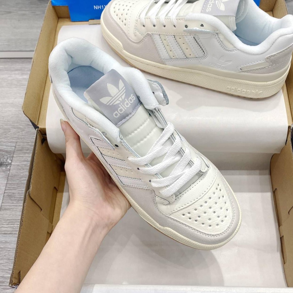 Giày thể thao Adidas Forum 84 Màu Xám Trắng Thời Trang Trẻ Trung Dễ Phối Đồ