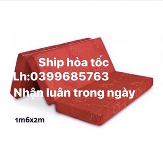 Đệm xốp vỏ gấm (rẻ vô địch ) 1m6x2mx9cm