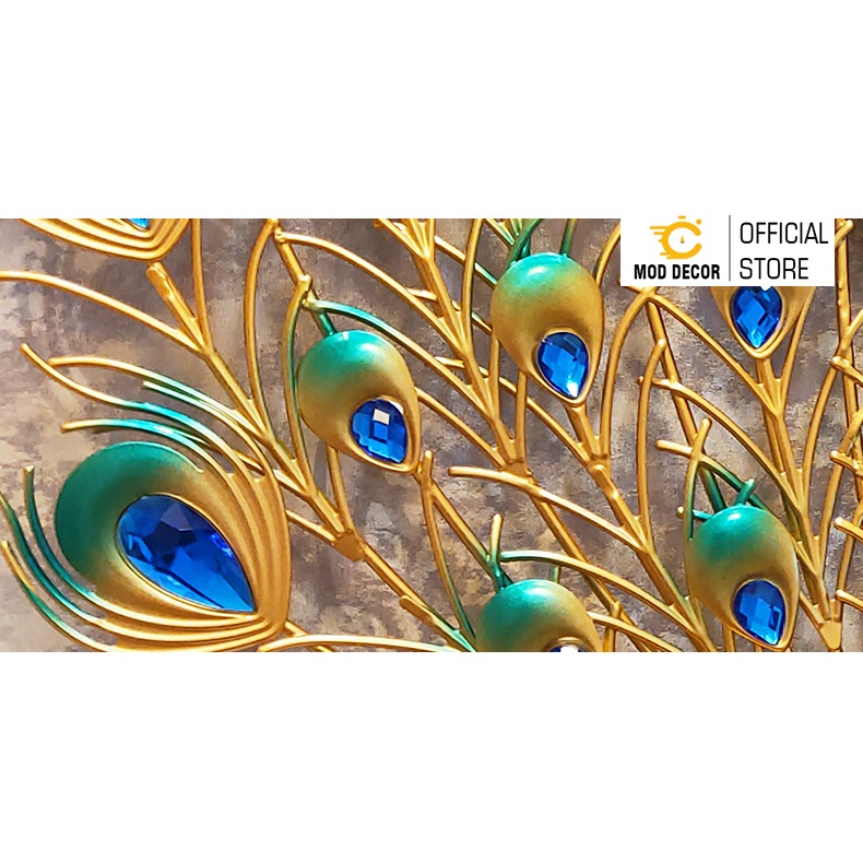 Đồng hồ treo tường trang trí công phượng MOD Decor, Lianzhang mã 601