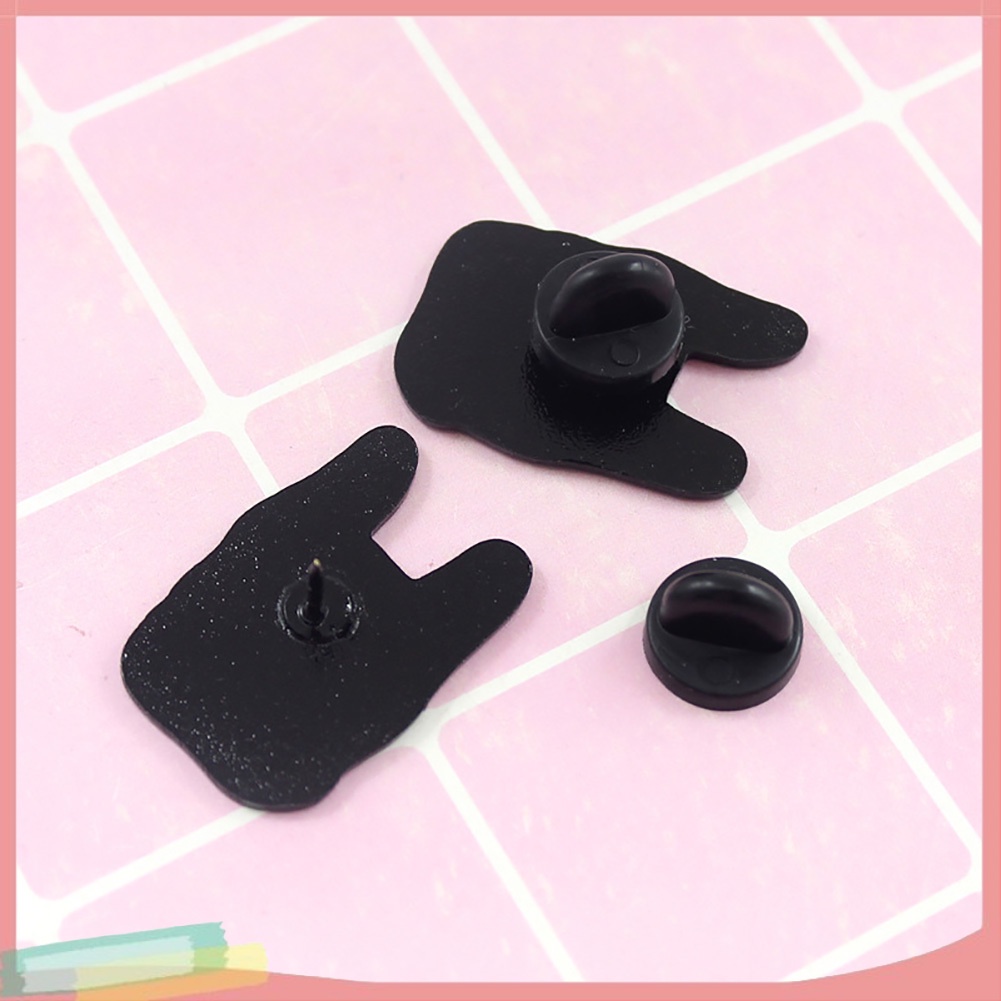 Trâm cài áo hình túi in chữ &quot;No Thank You&quot; xinh xắn